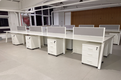 世楷Steelcase二手办公桌电脑桌职员开放式工