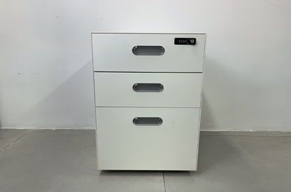 世楷Steelcase二手钢制小推柜活动柜可